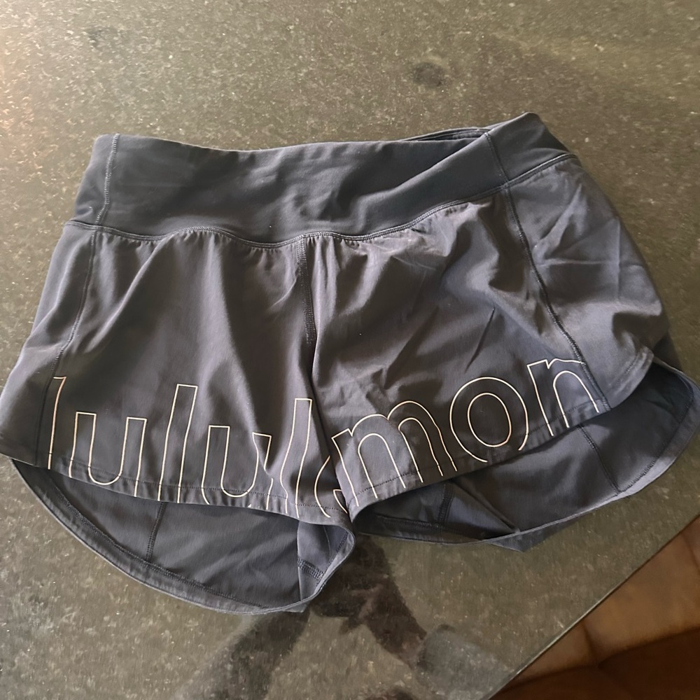 lululemon athletica Blue Athletic Shorts